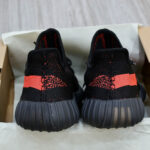 gót Giày Adidas Yeezy 350 V2 ‘Core Black Red’ đen rep 1:1