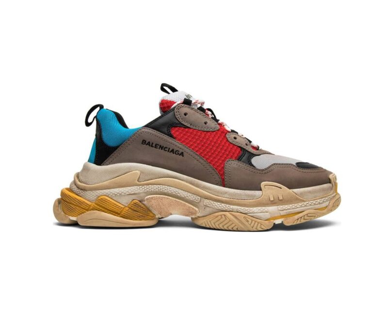 giày balenciaga triple s xanh do replica