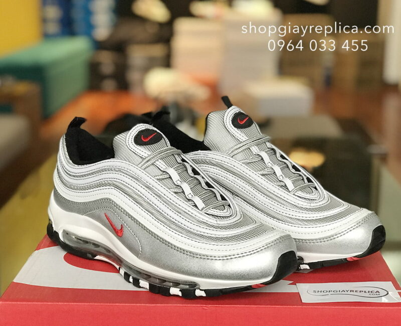giày nike air max 97 xam replica