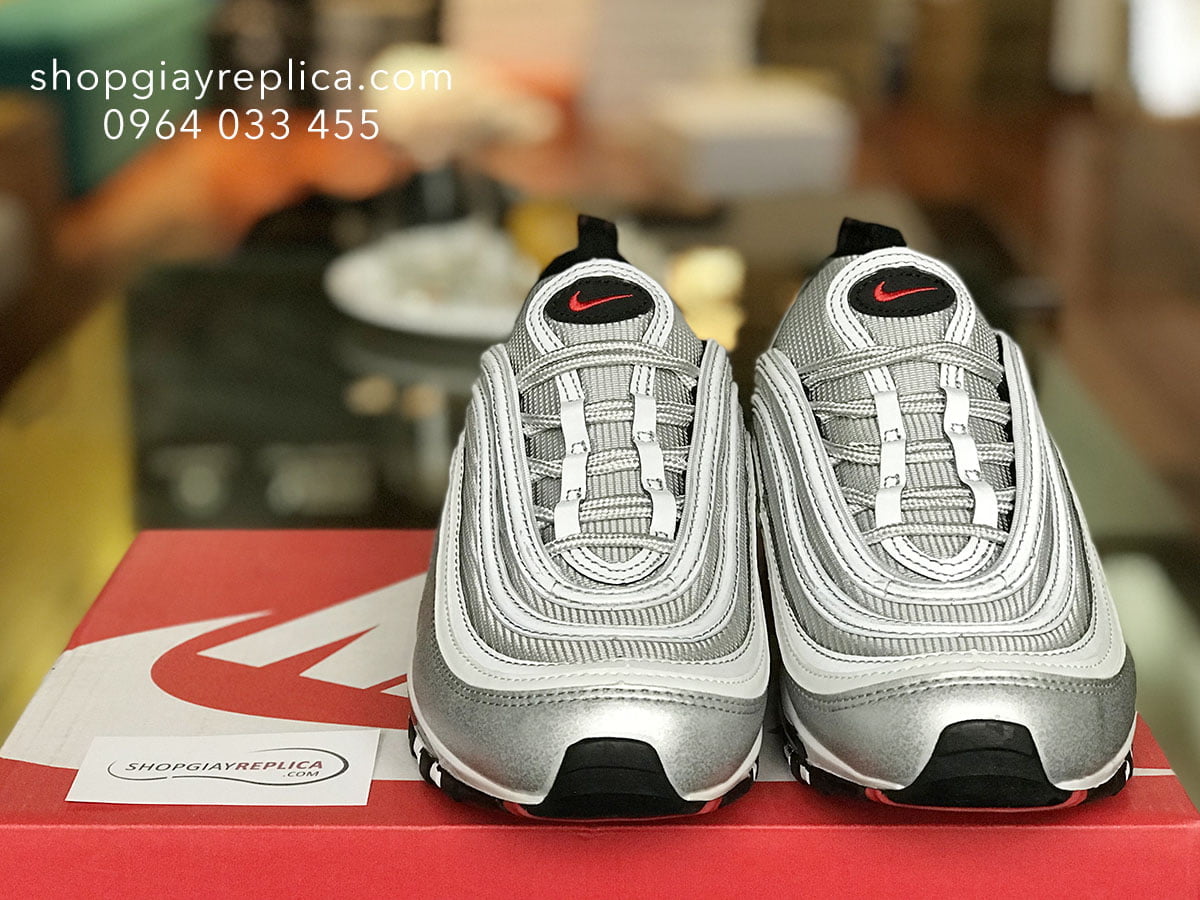 giày nike air max 97 xam replica