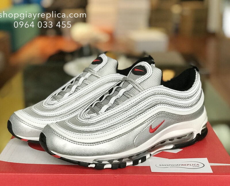 giày nike air max 97 xam replica