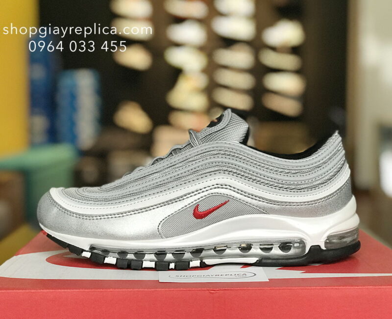 giày nike air max 97 xam replica