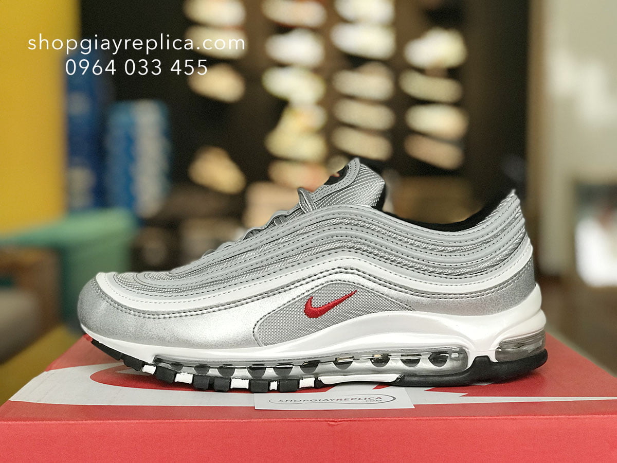 giày nike air max 97 xam replica