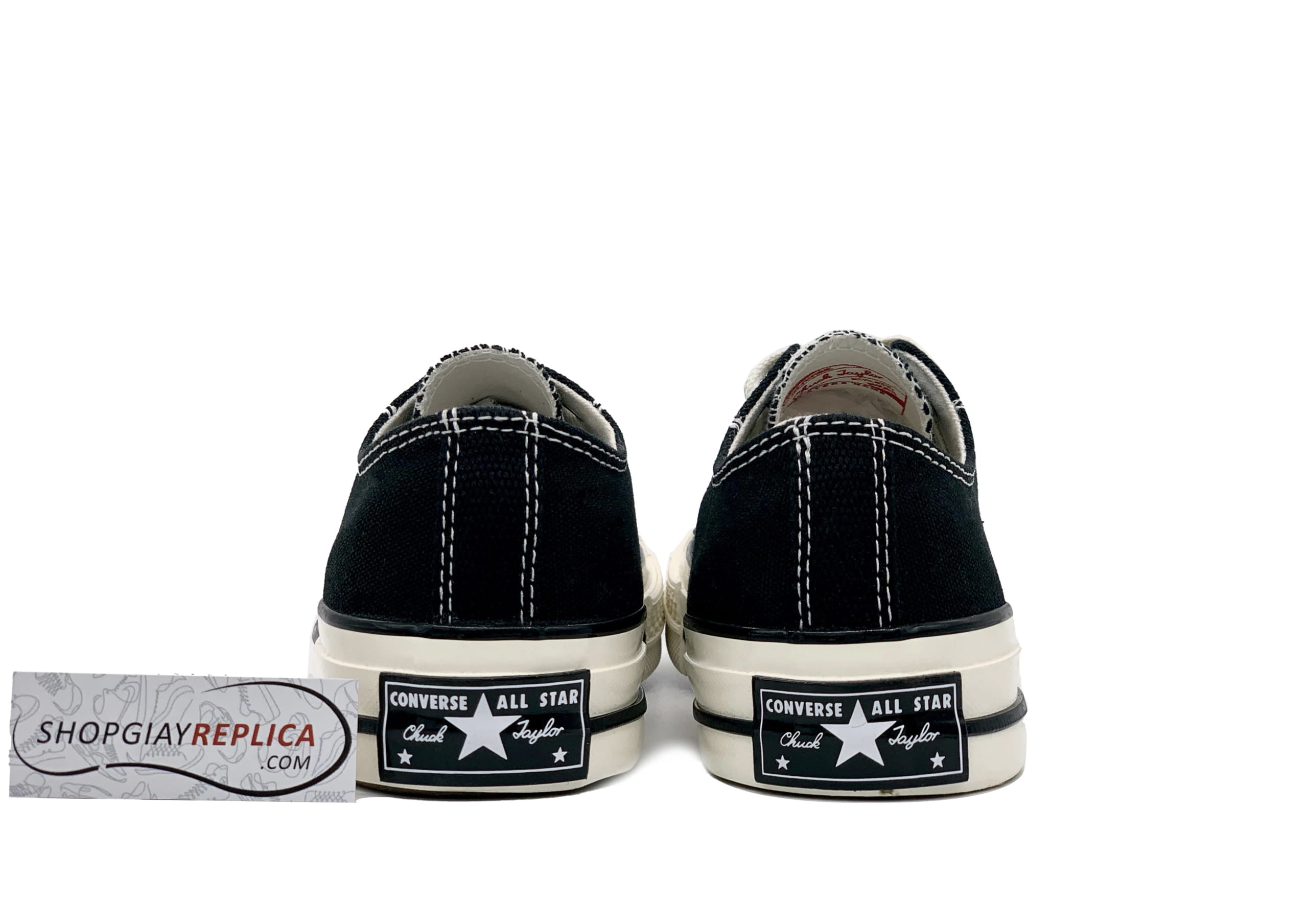 Gót Converse Chuck 1970s Đen Thấp Cổ