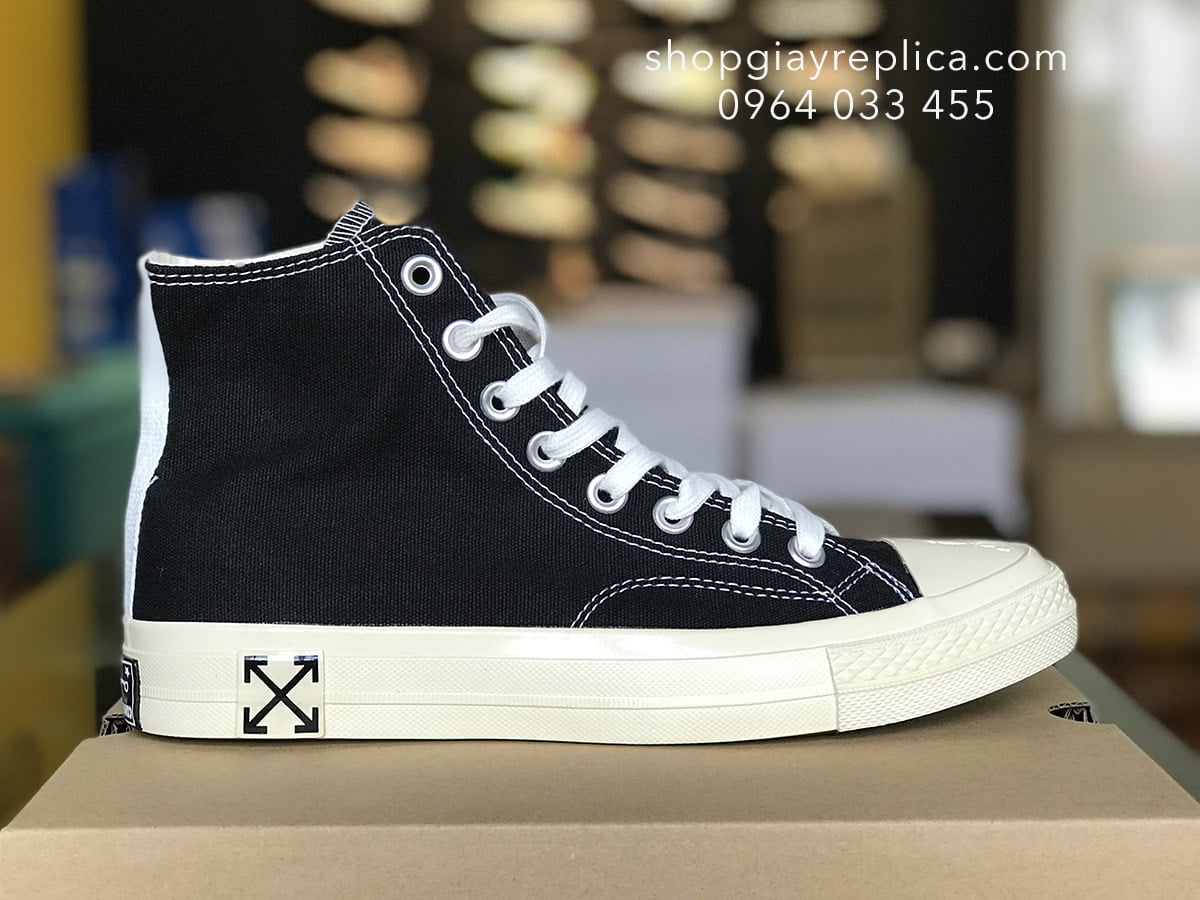 giày converse 1970s high off white replica
