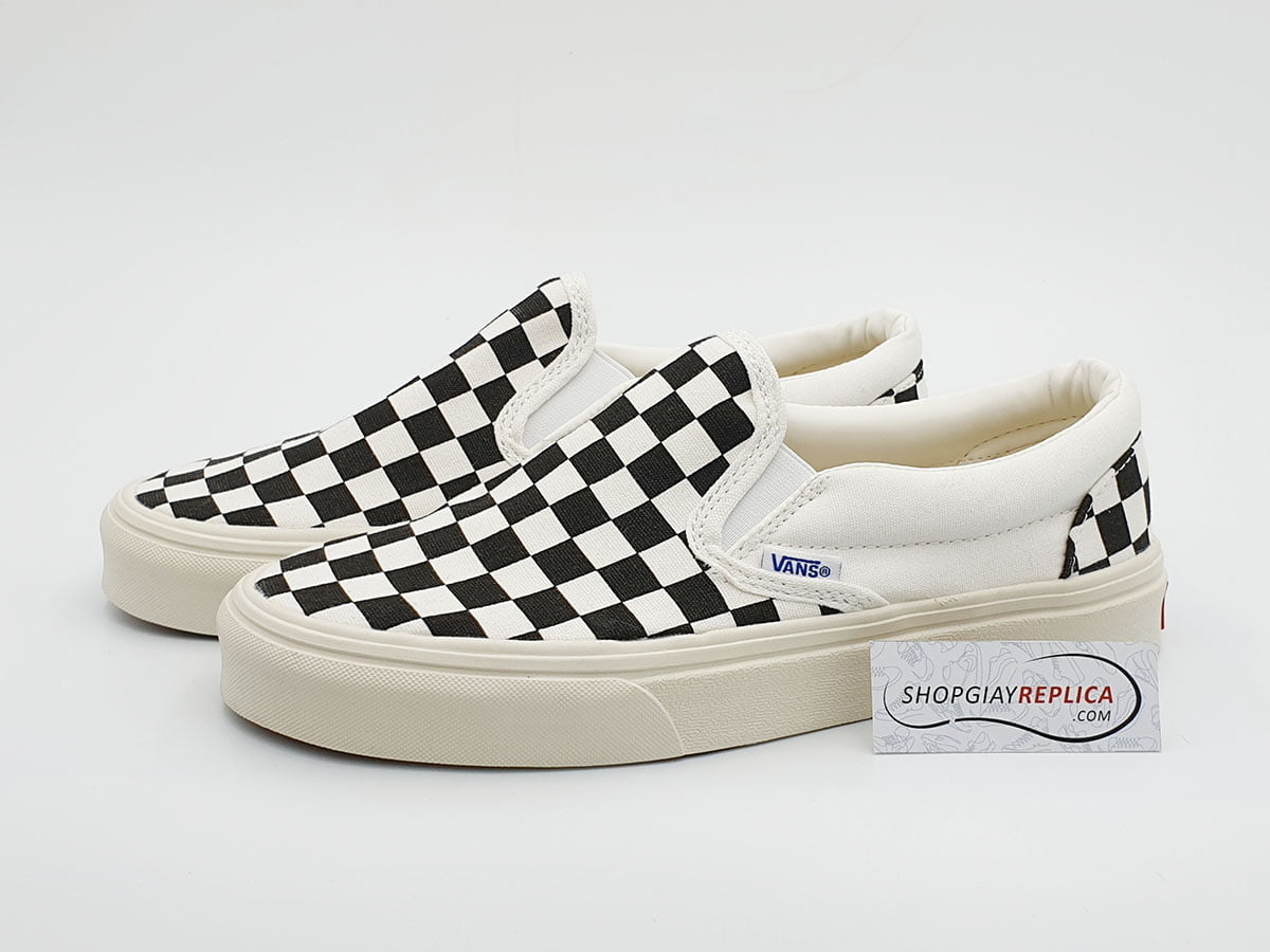 giày Vans Vault OG Classic Slip-On LX Checkerboard replica