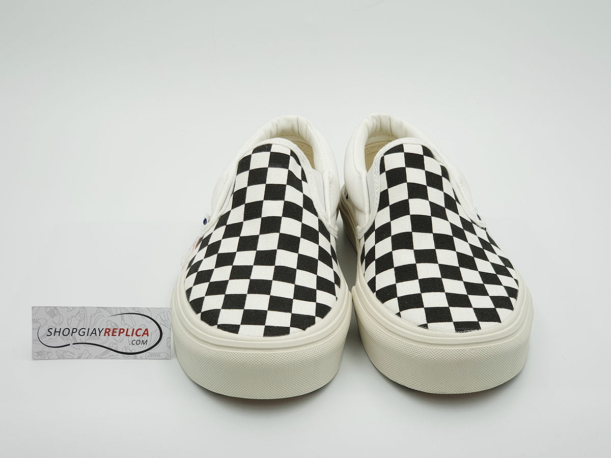giày Vans Vault OG Classic Slip-On LX Checkerboard replica