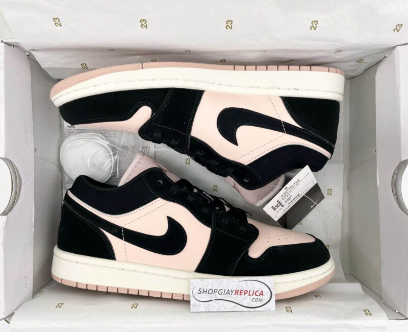 Jordan 1 Low Black Guava Ice