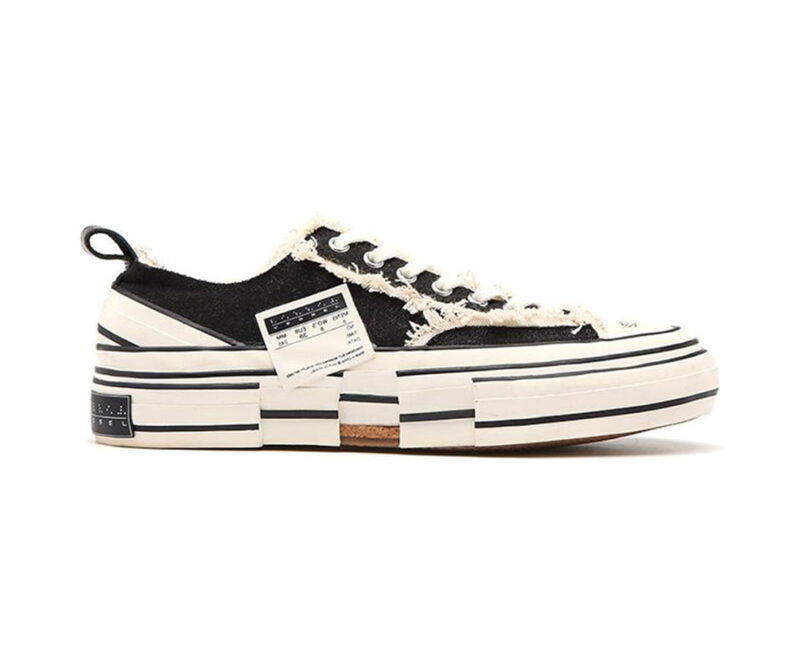 giay xvessel gop low black replica