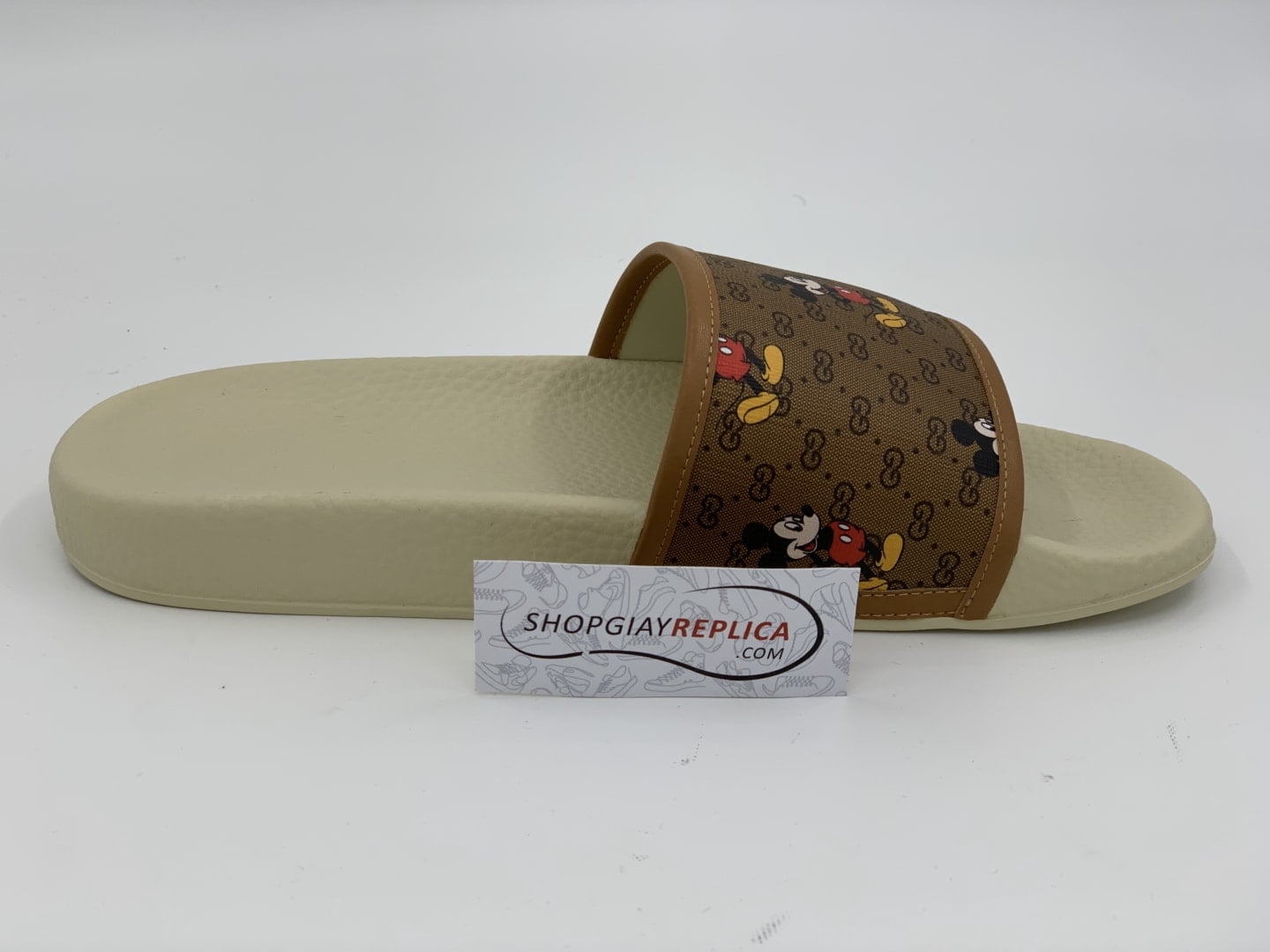 Dép Gucci x Disney Slide White siêu cấp