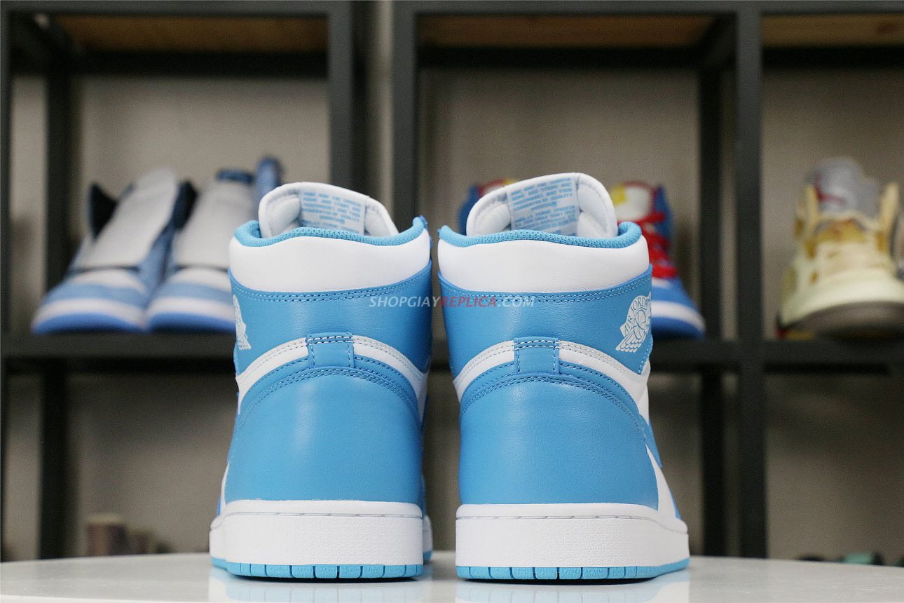 giày Nike Air Jordan 1 Retro High UNC rep 1:1