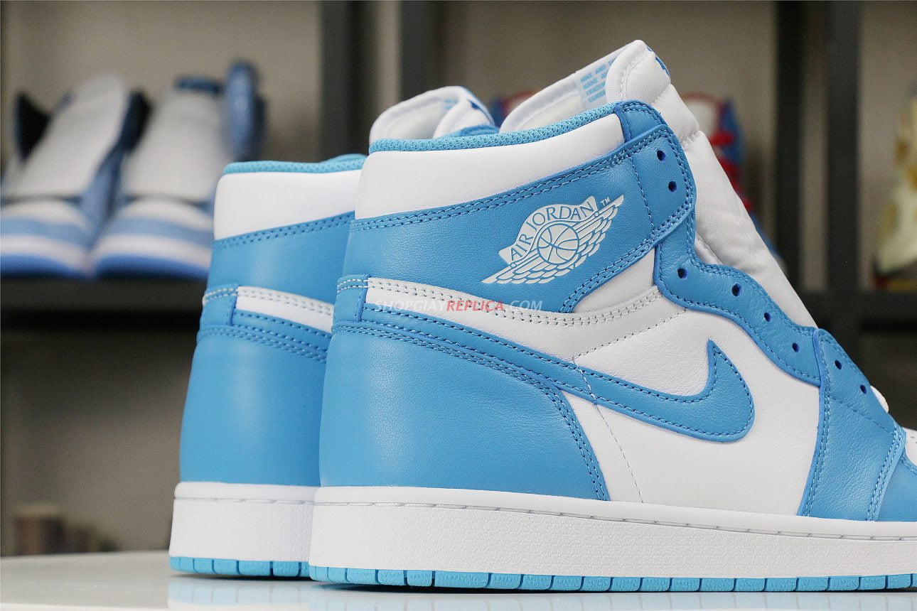 giày Nike Air Jordan 1 Retro High UNC rep 1:1