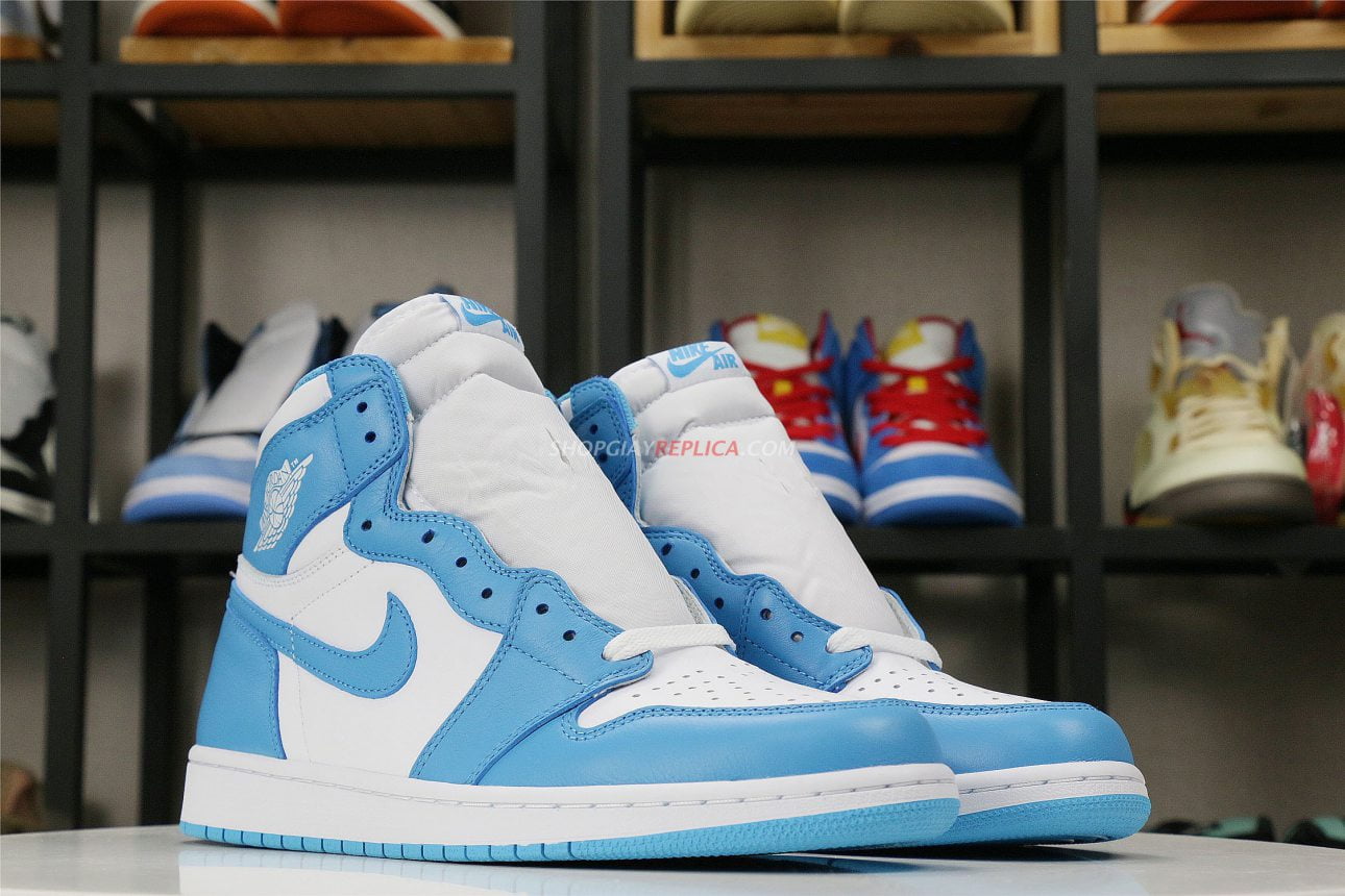 giày Nike Air Jordan 1 Retro High UNC rep 1:1