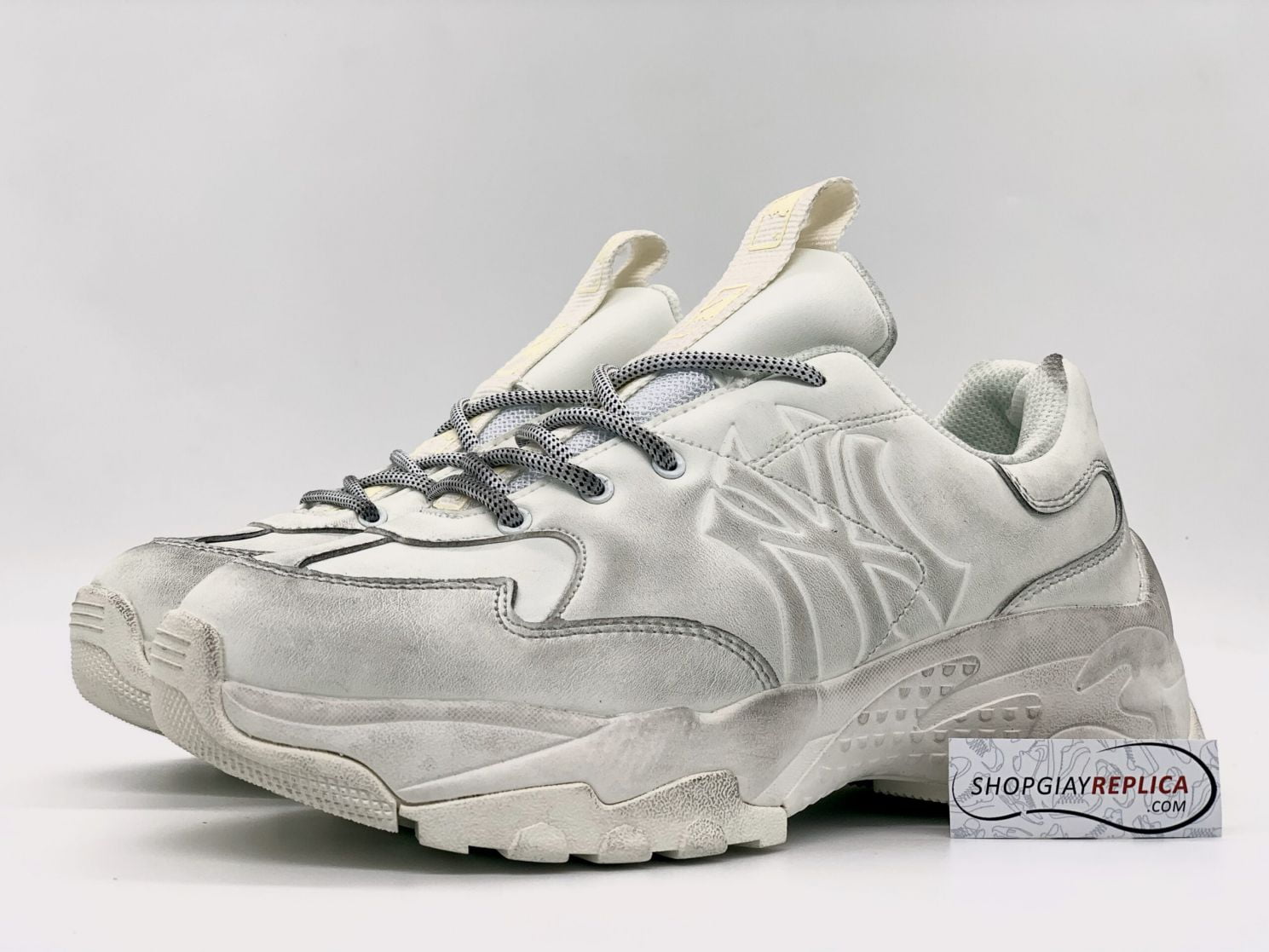 giày mlb new york dirty bẩn rep 1:1