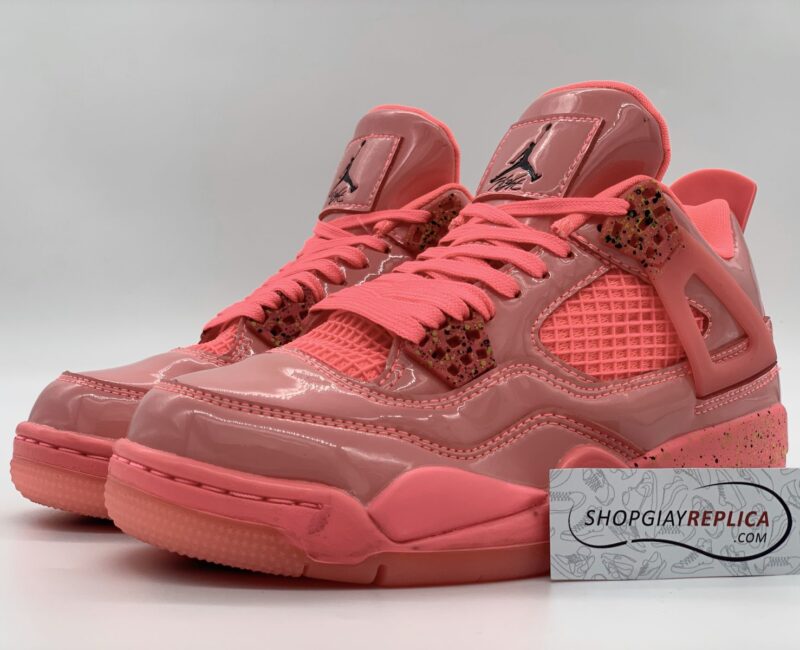 Giày Nike Air Jordan 4 Retro Hot Punch Replica