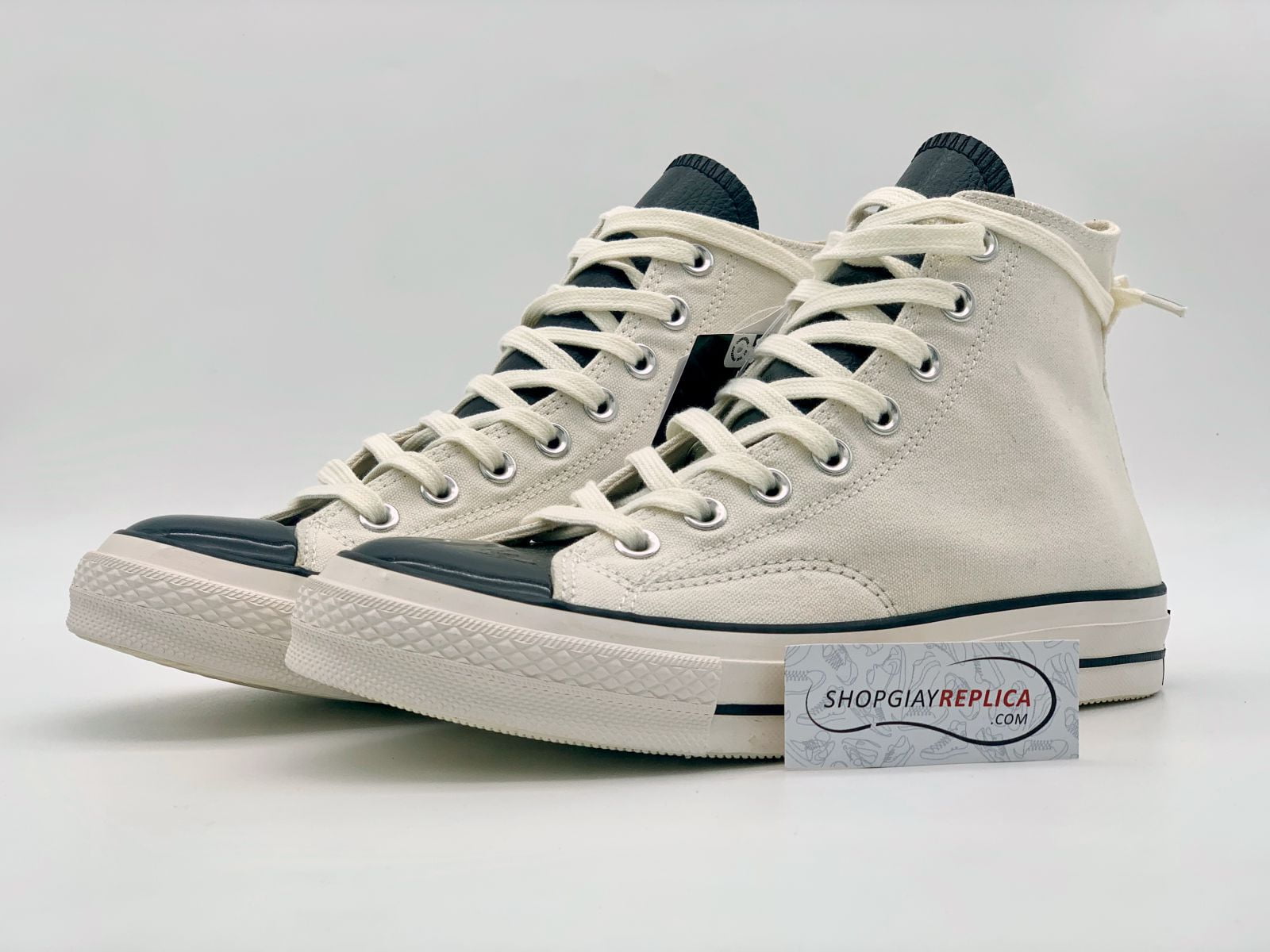 converse fear of god trắng rep 11