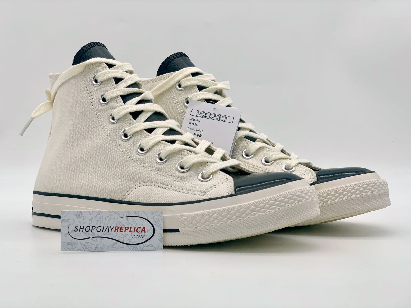 giày converse x fear of god white
