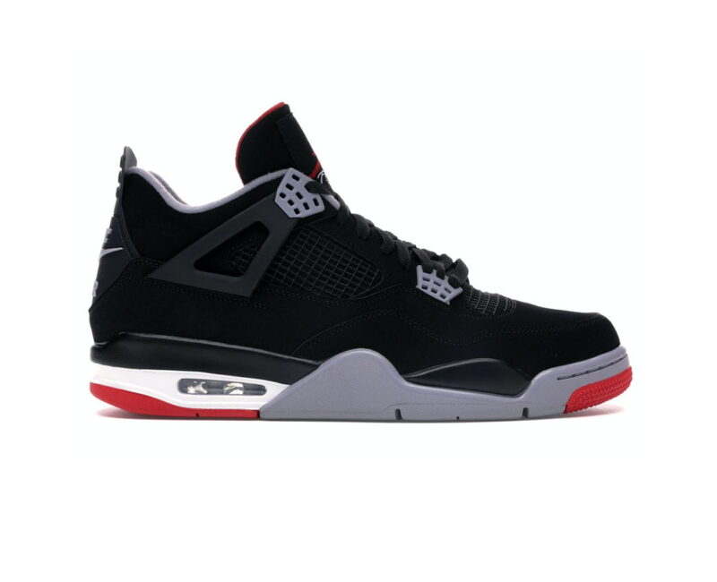 Giày Nike Air Jordan 4 Retro Bred Replica