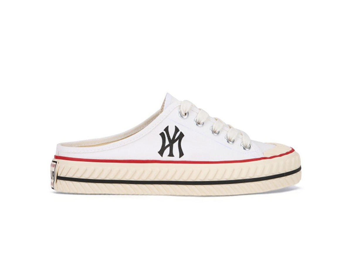 Giày MLB Playball Origin Mule New York Yankees White