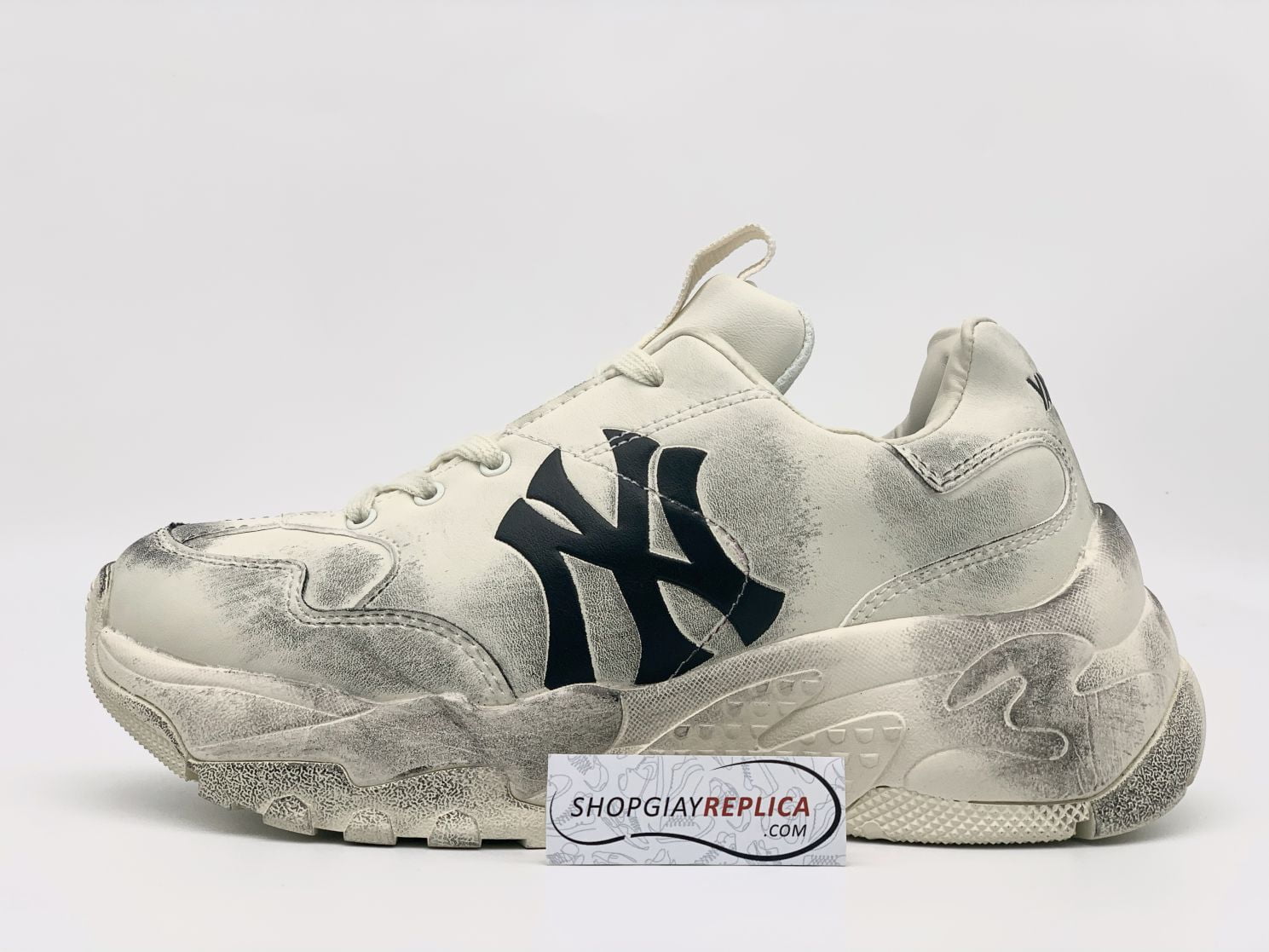MLB NY chữ đen Dirty Rep 1:1