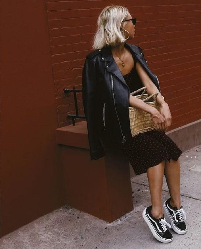 phối đồ vans nữ