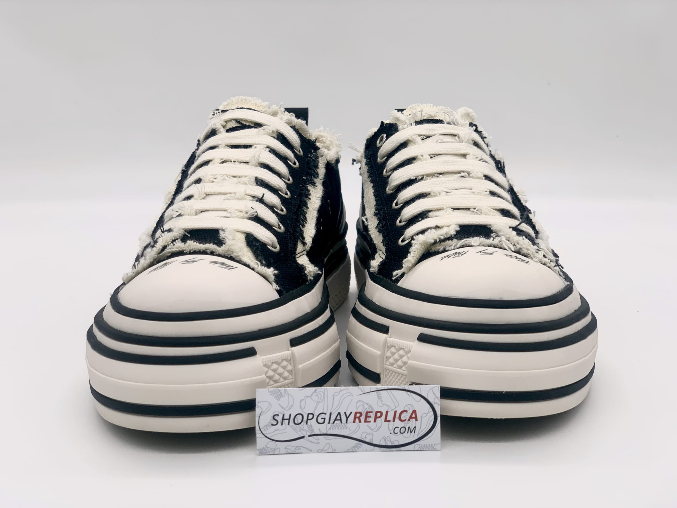 giày xvessel gop low black
