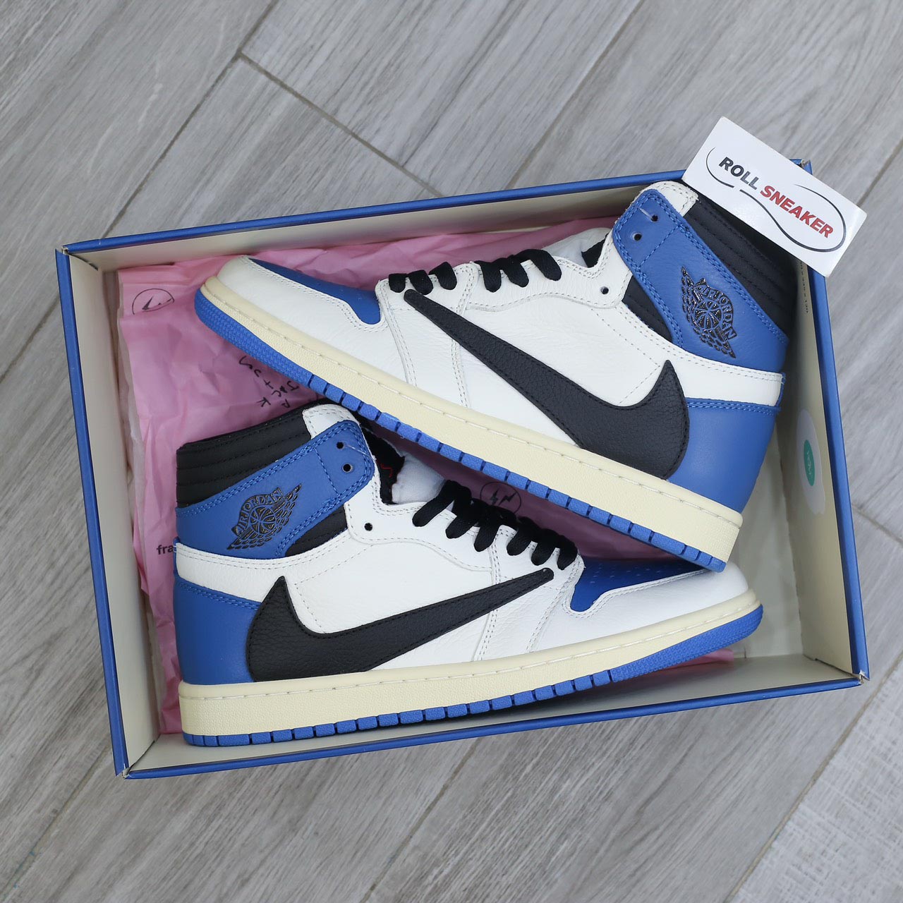 Giày Nike Air Jordan 1 cao cổ Travis Scott x Fragment
