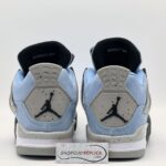 gót giày jordan 4 high university blue