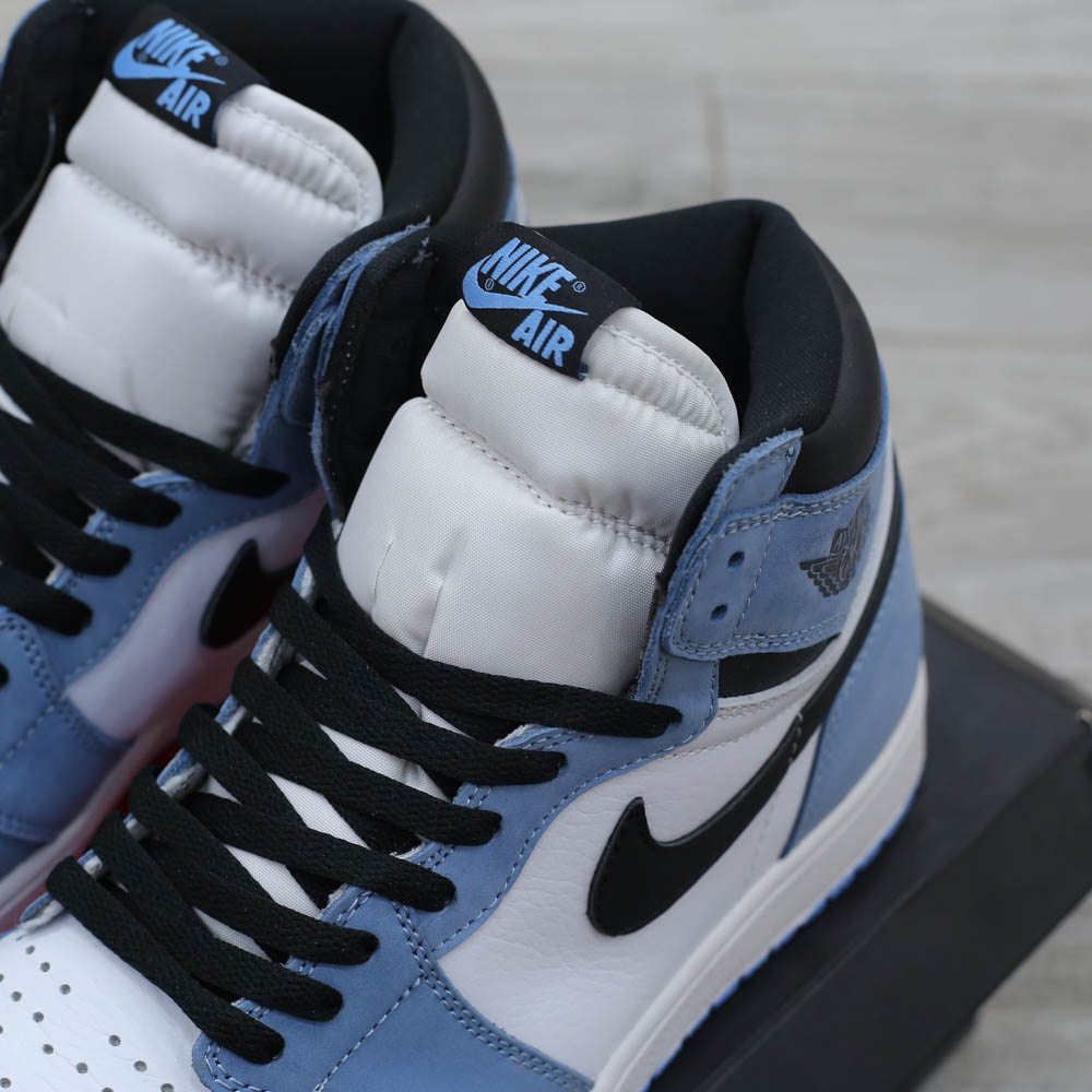 swoosh Nike Air Jordan 1 High University Blue