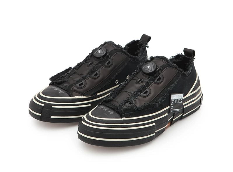 Giày xvessel gop low for Yohji Yamamoto All black