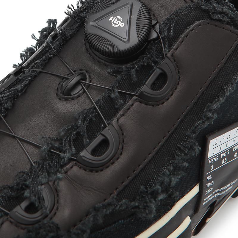 cận cảnh xvessel gop low for Yohji Yamamoto All black