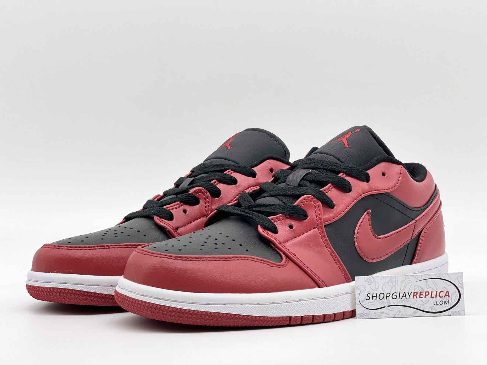 giày Nike Jordan 1 Low Reverse Bred Replica 1:1