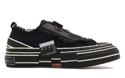 Giày Xvessel G.O.P Low For Yohji Yamamoto All Black Like Auth