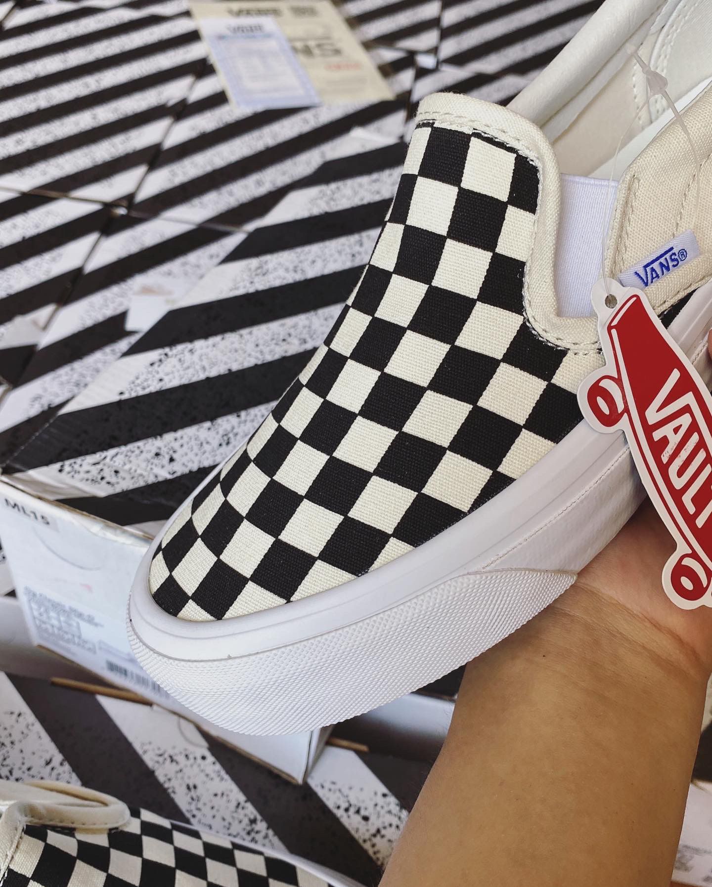 Vans Vault Checkerboard Slip On 2021 11