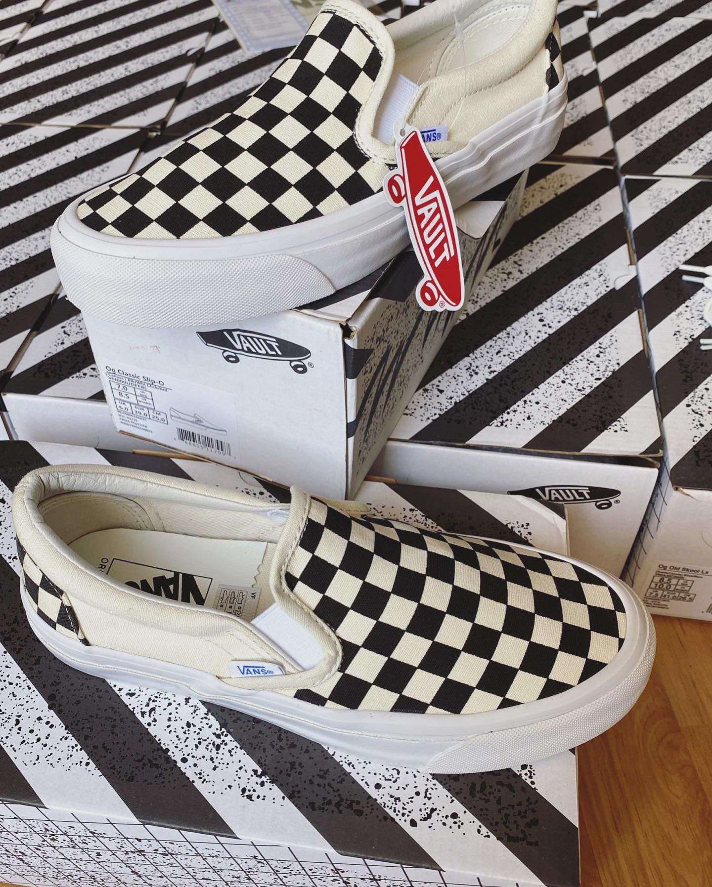 Vans Vault Checkerboard Slip On 2021 rep 11