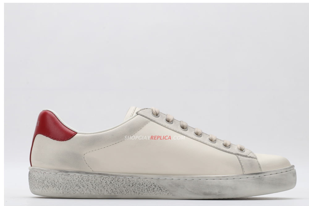 Giày Gucci Ace Sneaker with Gucci Blade Like Auth