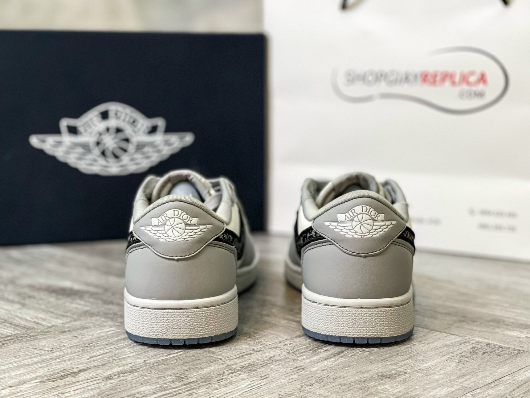 Giày Nike Air Jordan 1 Retro Low Dior Like Auth