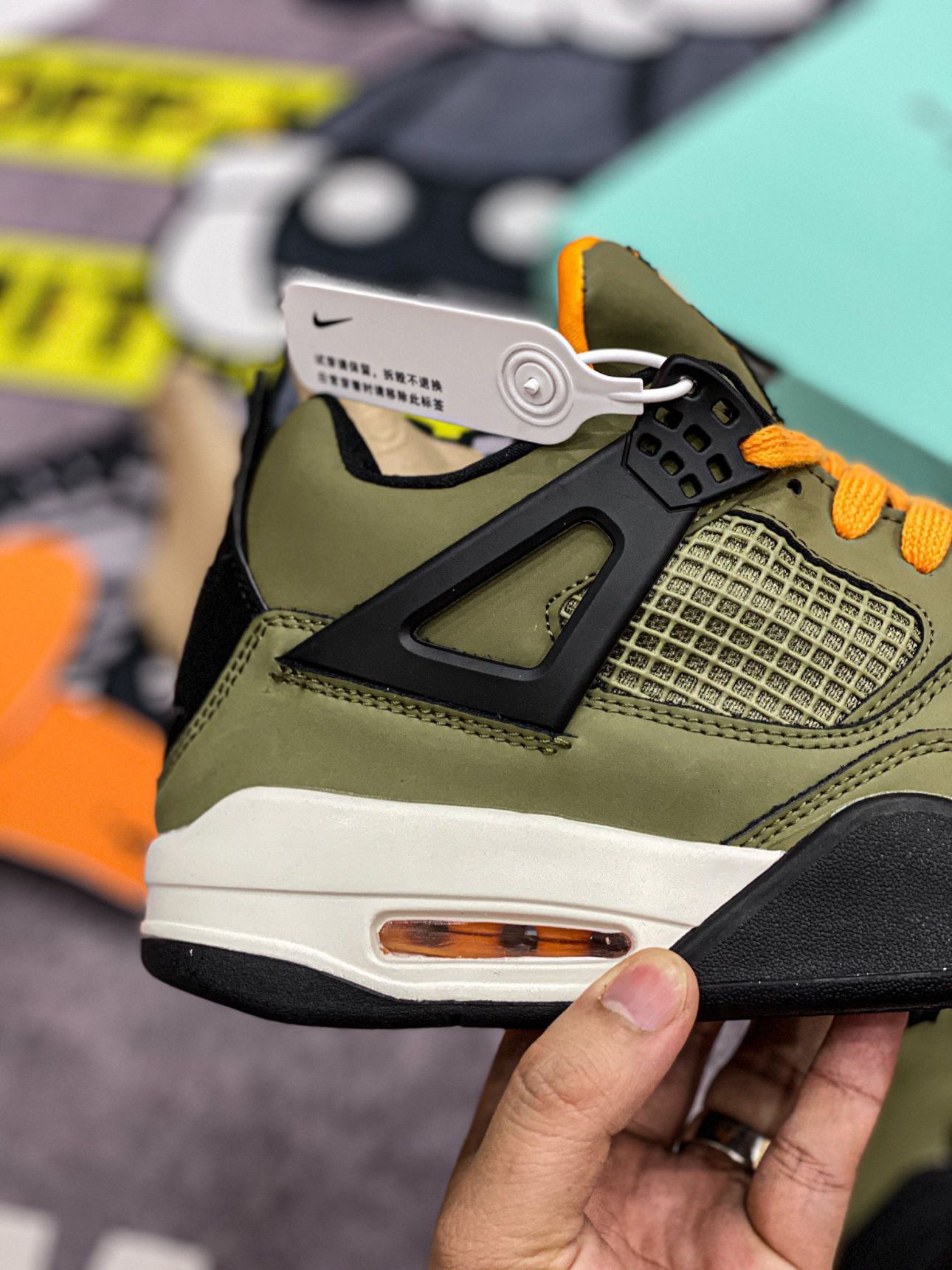 Nike Air Jordan 4 Retro Undefeated Like Auth
