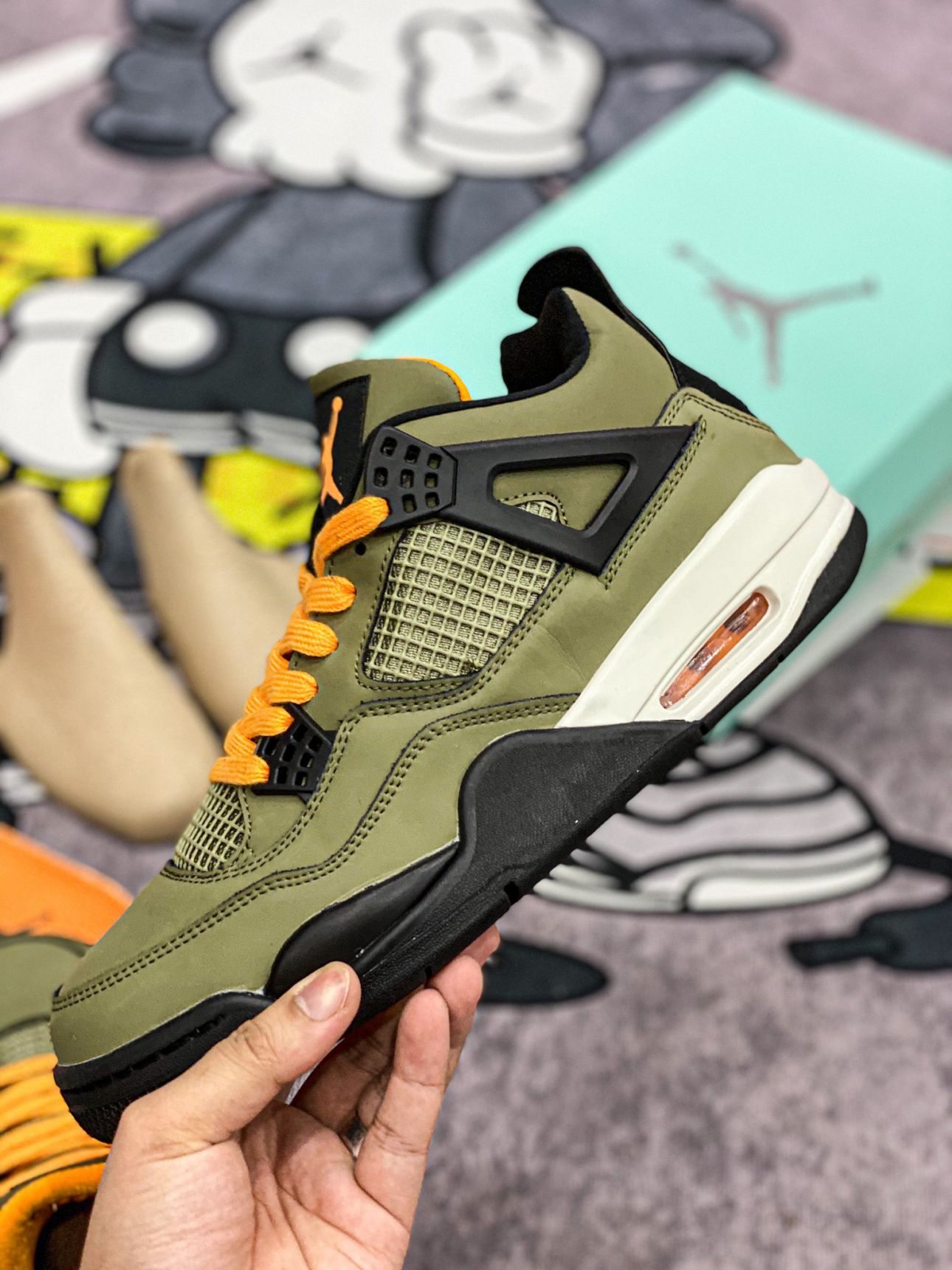 Air Jordan 4 Retro Undefeated Like Auth
