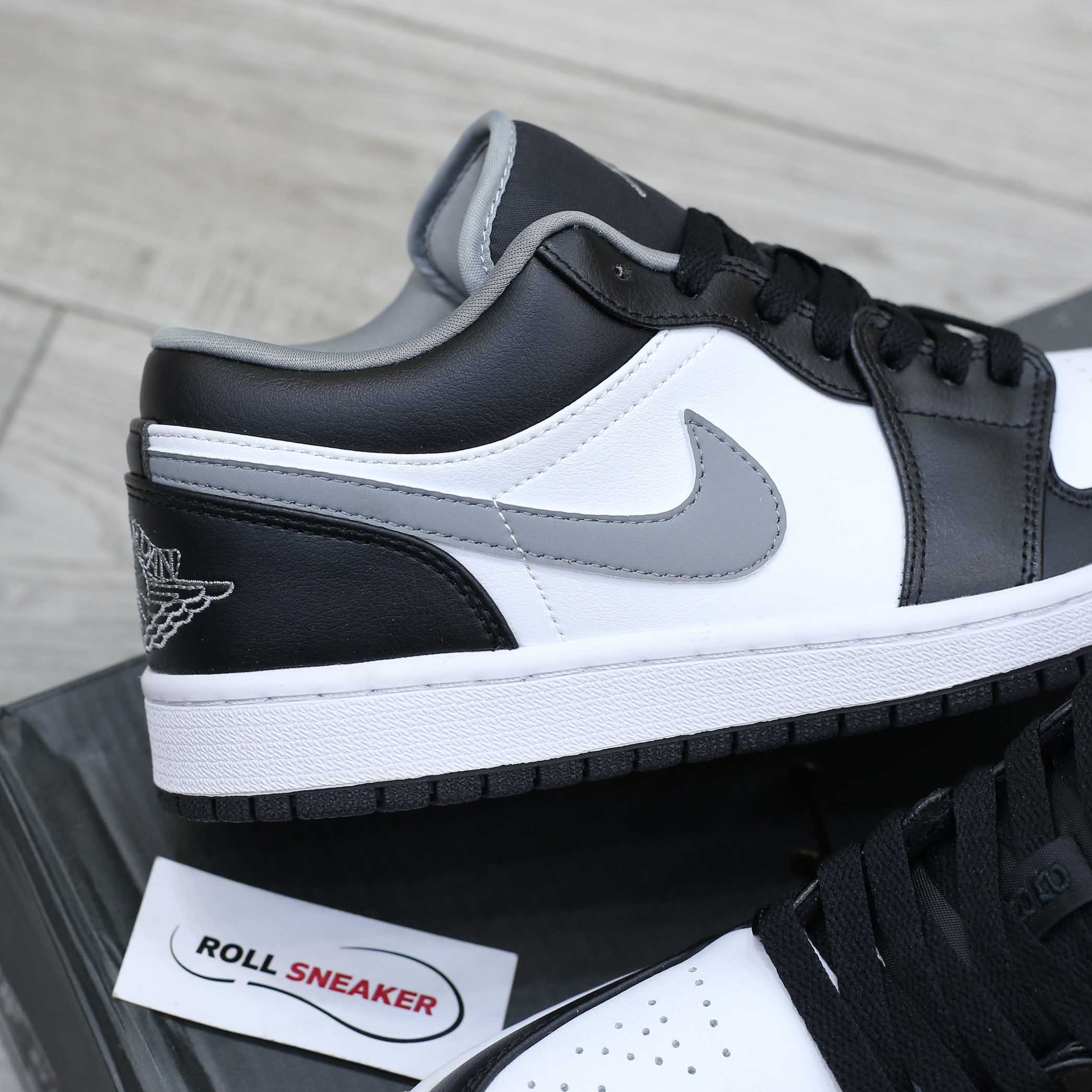 Giày Air Jordan 1 Low Smoke Grey V3 Rep 1:1