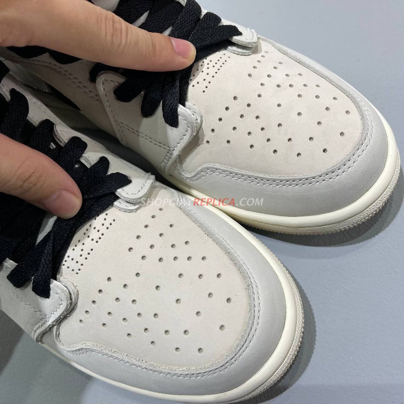 Giày Nike Air Jordan 1 Zoom Air Summit White Black rep 1:1