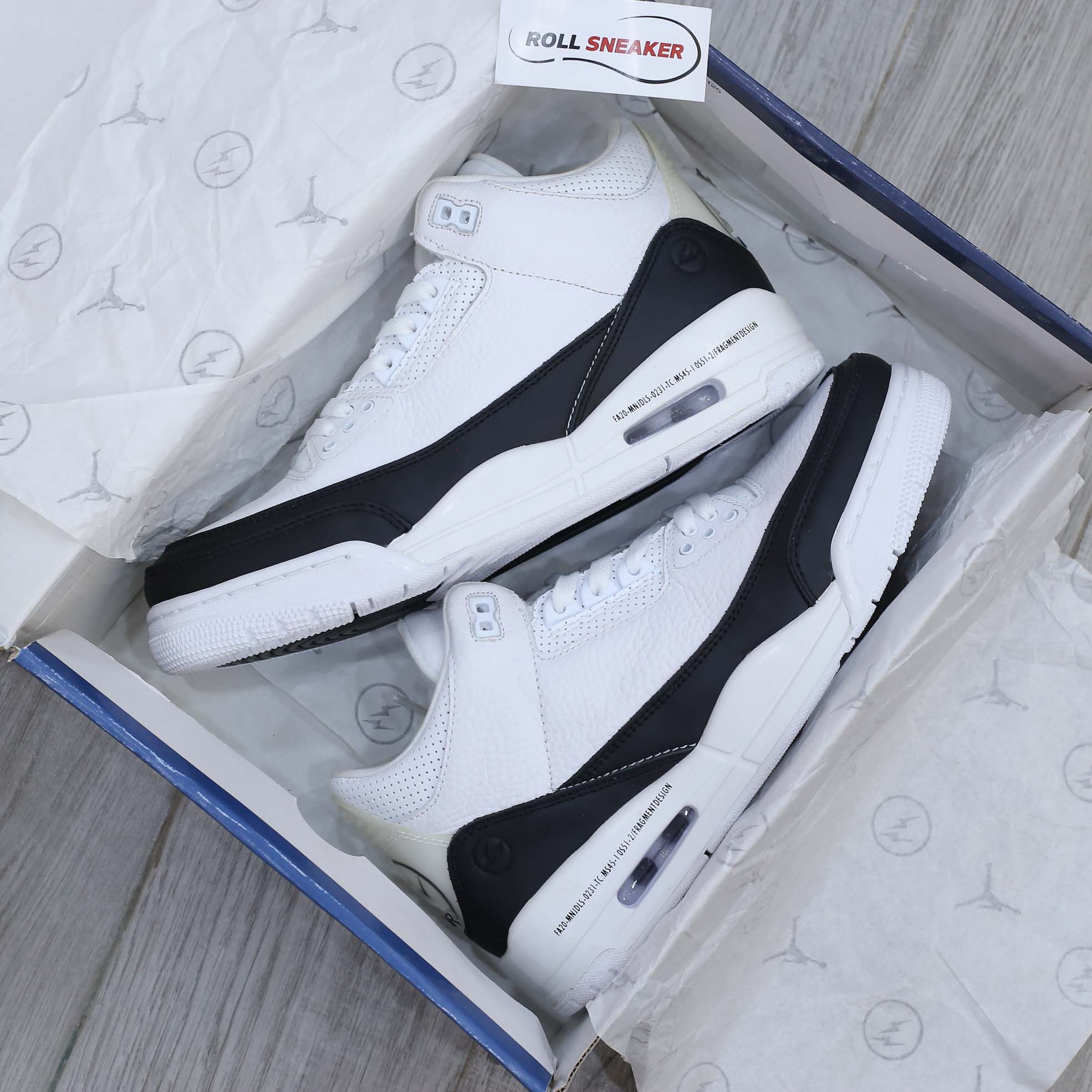 Giày Nike Air Jordan 3 Retro “Fragment” Like Auth