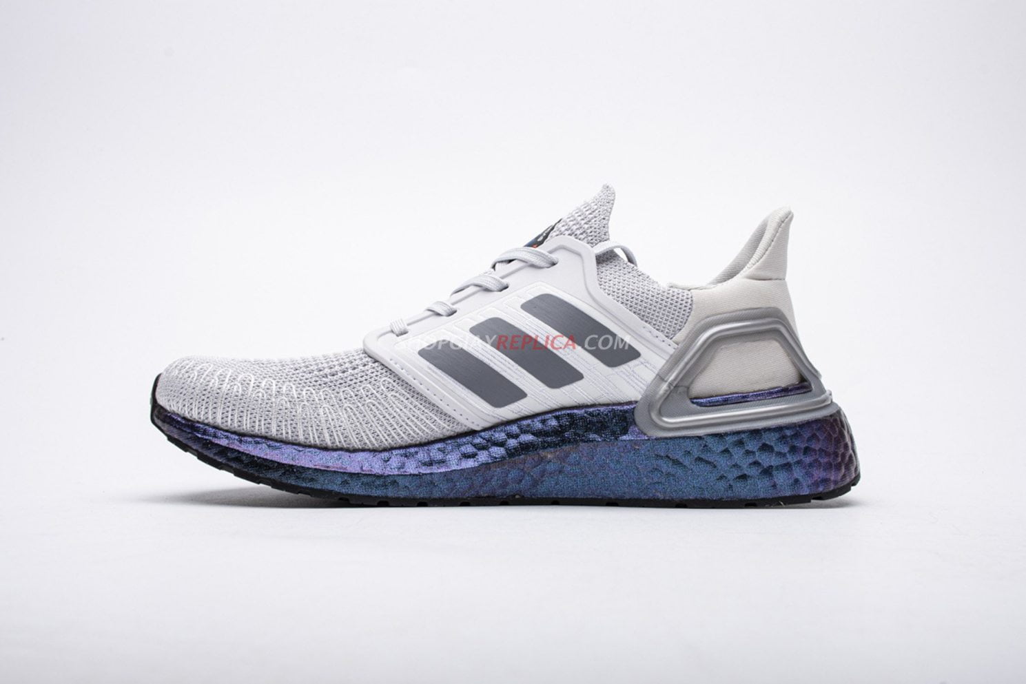 Giày Adidas Ultra Boost 2020 Space Race Grey Rep 1:1