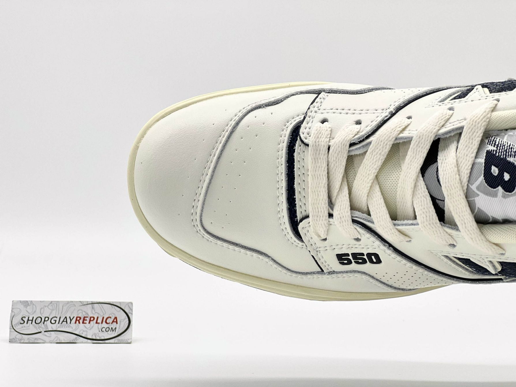 Giày New Balance Aimé Leon Dore x 550 White Navy