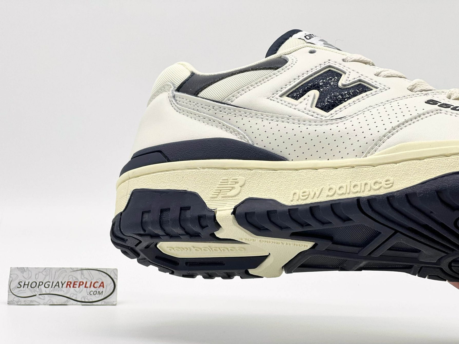 Giày New Balance Aimé Leon Dore x 550 White Navy
