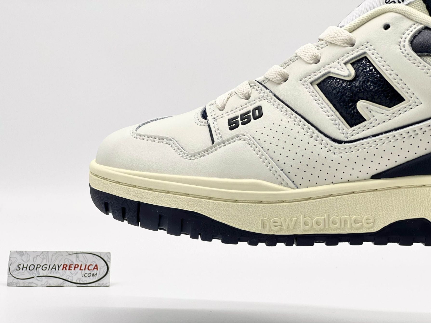 Giày New Balance Aimé Leon Dore x 550 White Navy