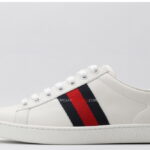 giày sneaker gucci ace trắng sọc đen đỏ