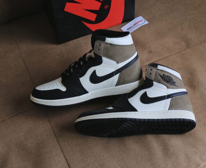 Giày Nike Air Jordan 1 Retro High Dark Mocha Like Auth