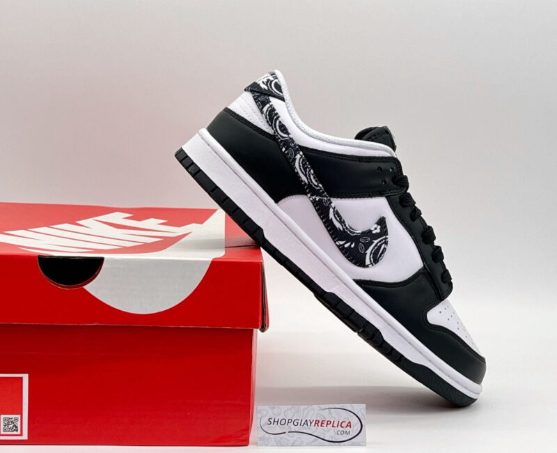 mũi Giày Nike Dunk Low ‘Black Paisley’ Like Auth