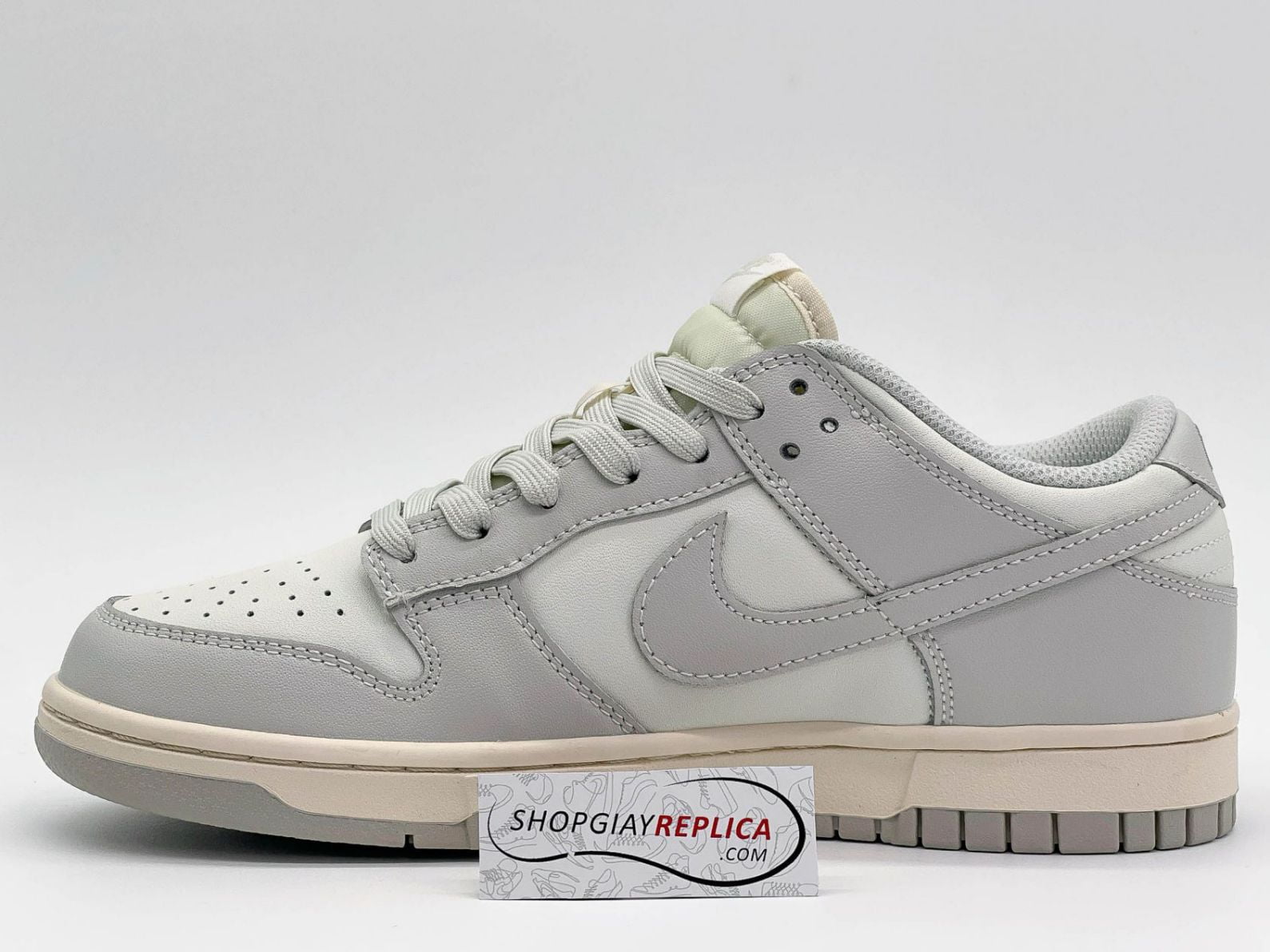 Giày Nike Dunk Low Sail Light Bone Like Auth
